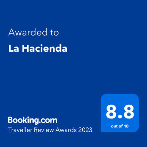 la hacienda booking traveller award 500